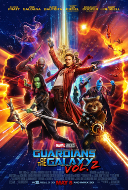 Guardians of the Galaxy Vol. 2 afişi