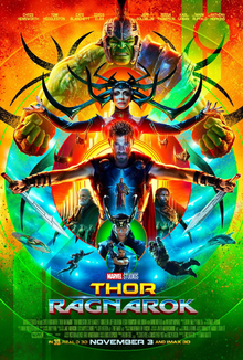 Thor: Ragnarok afişi