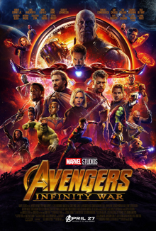 Avengers: Infinity War afişi