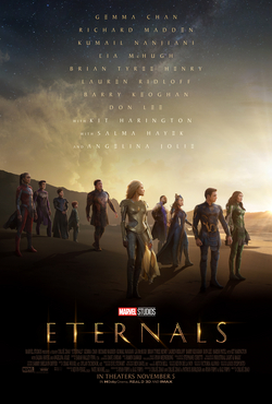 Eternals afişi