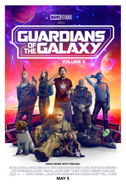 Guardians of the Galaxy Vol. 3 afişi