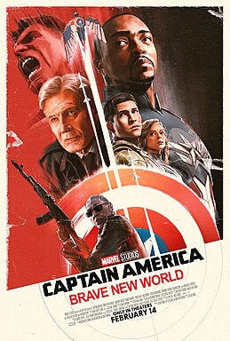 Captain America: Brave New World afişi