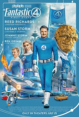 The Fantastic Four: First Steps afişi