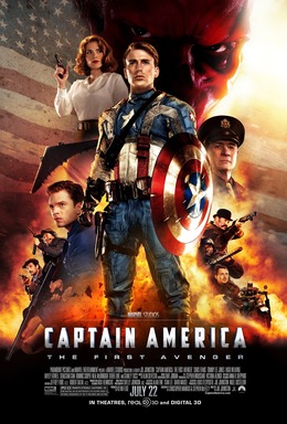 Captain America: The First Avenger afişi