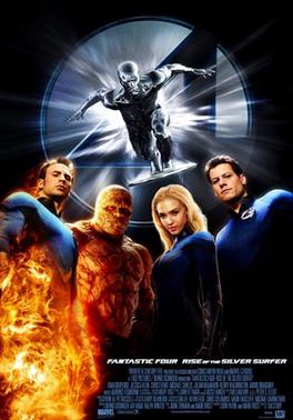 Fantastic Four: Rise of the Silver Surfer afişi